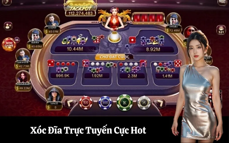 Xóc Đĩa Trực Tuyến Cực Hot