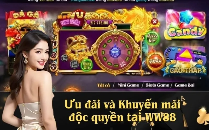 Ưu đãi và Khuyến mãi độc quyền tại WW88