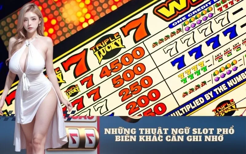 Những Thuật Ngữ Slot Phổ Biến Khác Cần Ghi Nhớ